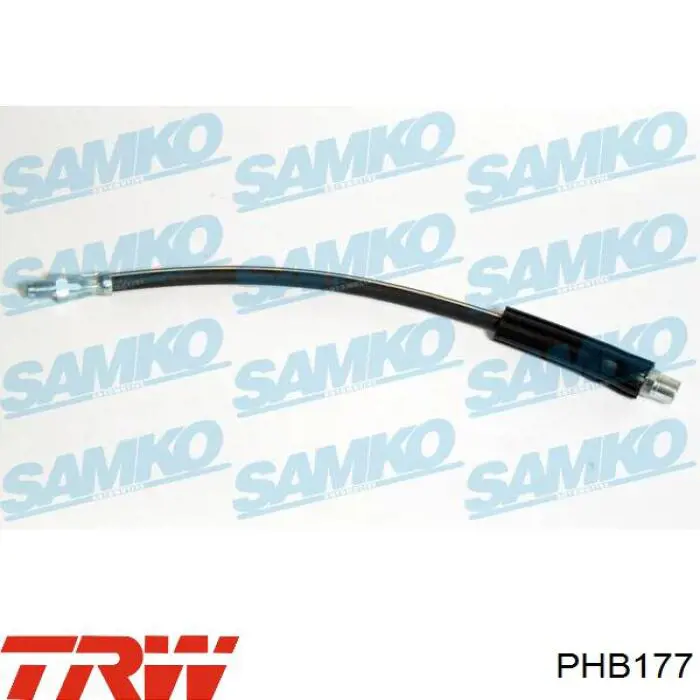 PHB177 TRW tubo flexible de frenos trasero