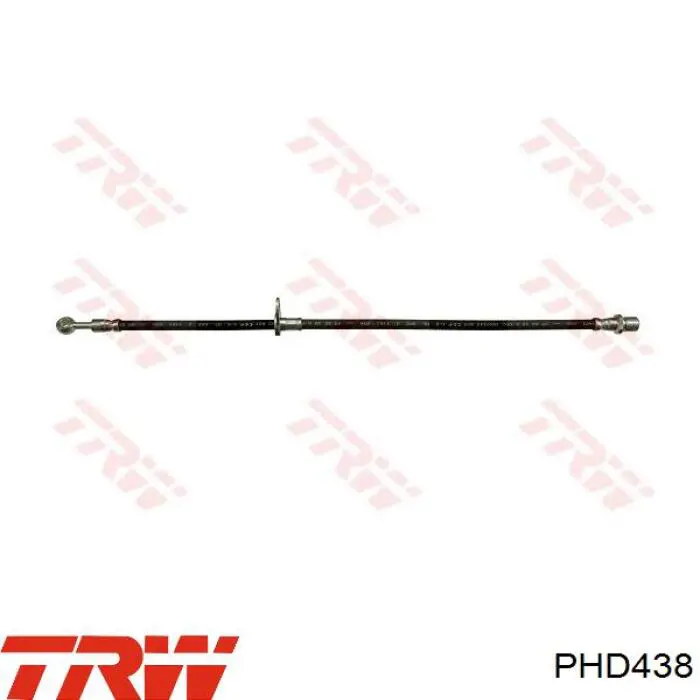 PHD438 TRW tubo flexible de frenos delantero derecho