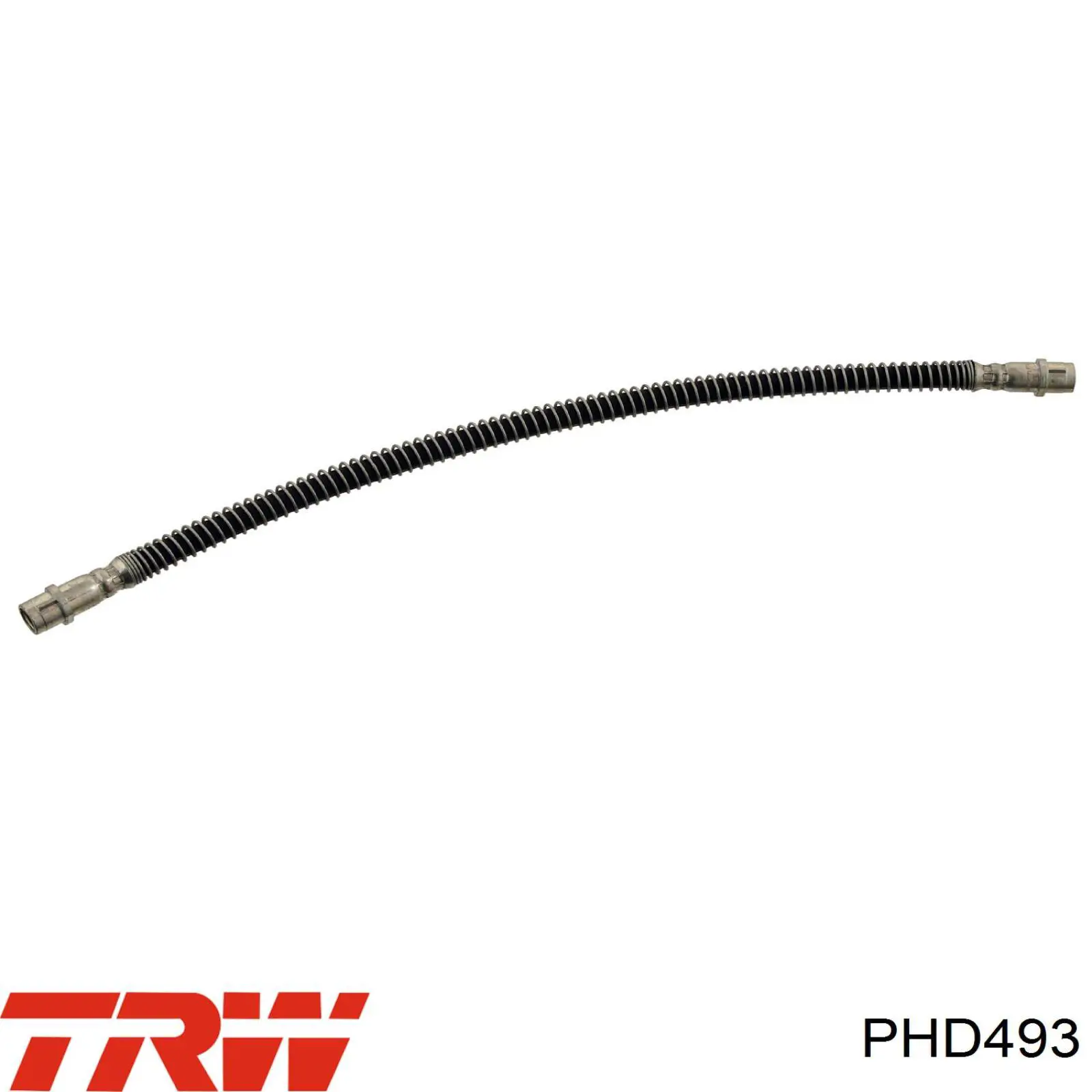 PHD493 TRW tubo flexible de frenos trasero