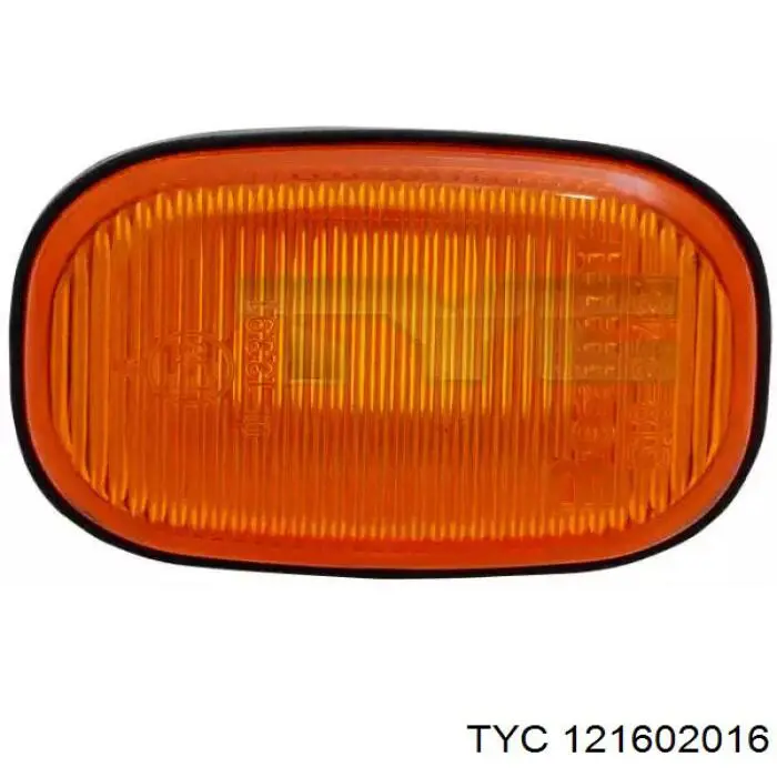 12-1602-01-6 TYC rejilla de antinieblas delantera izquierda