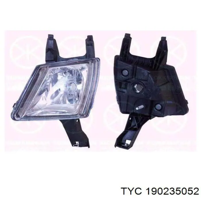  Faro antiniebla derecho para Peugeot 407 6D