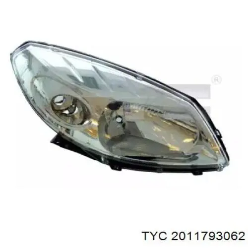  Faro derecho para Dacia Sandero 1 