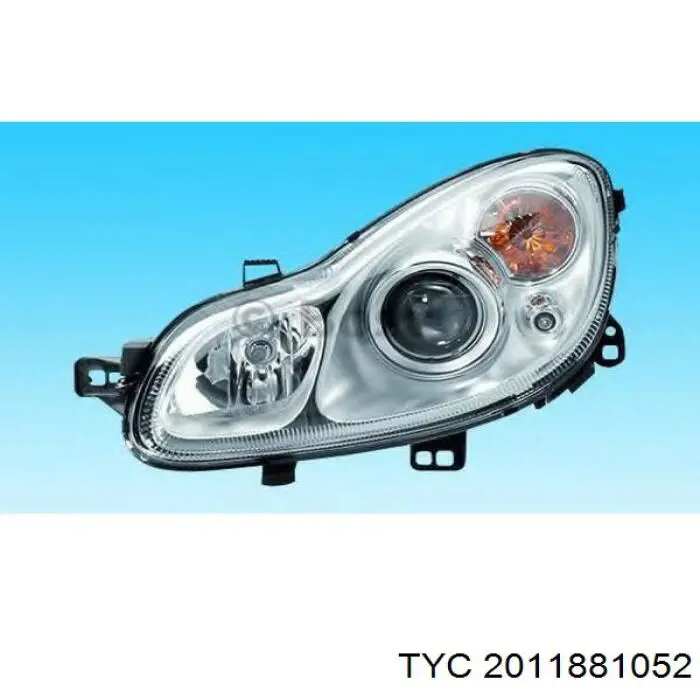  Faro derecho para Smart FORTWO 451