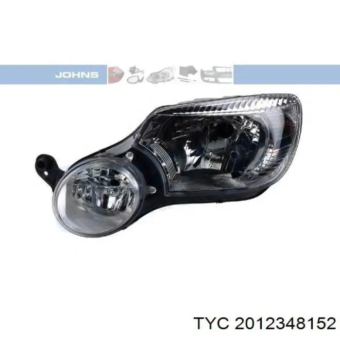  Faro izquierdo para Skoda Yeti 5L