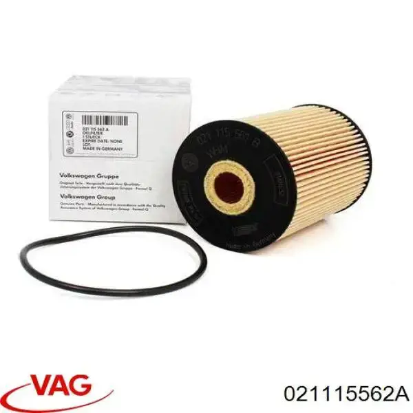 021115562A VAG filtro de aceite