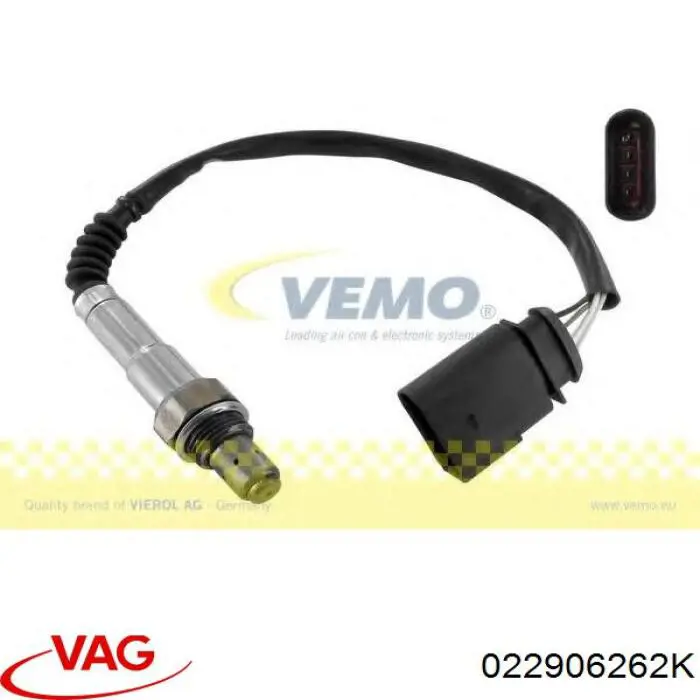 022906262K VAG sonda lambda sensor de oxigeno post catalizador