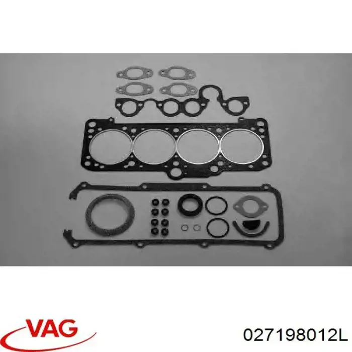 027198012L VAG juego de juntas de motor, completo, superior