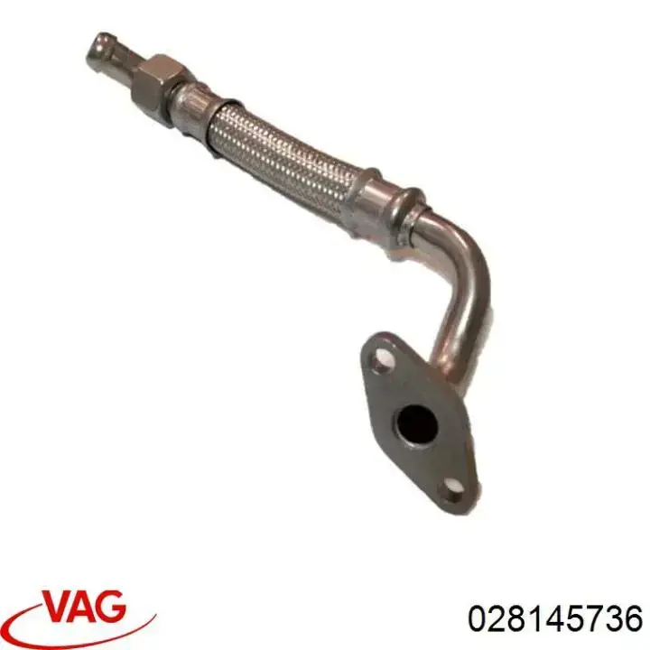  Tubo (Manguera) Para Drenar El Aceite De Una Turbina para Volkswagen Passat B3, B4, 3A5, 351