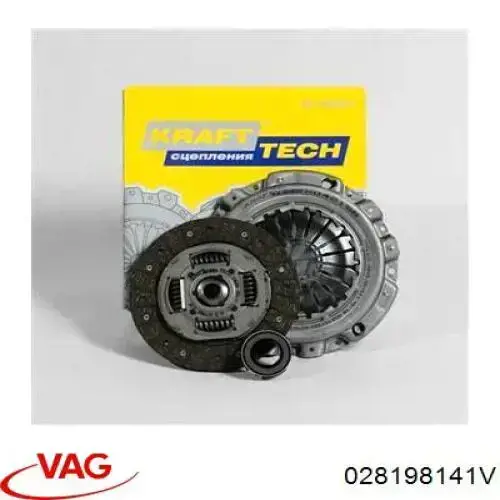 028198141V VAG kit de embrague (3 partes)