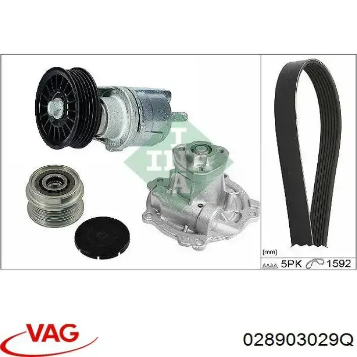 028903029Q VAG alternador