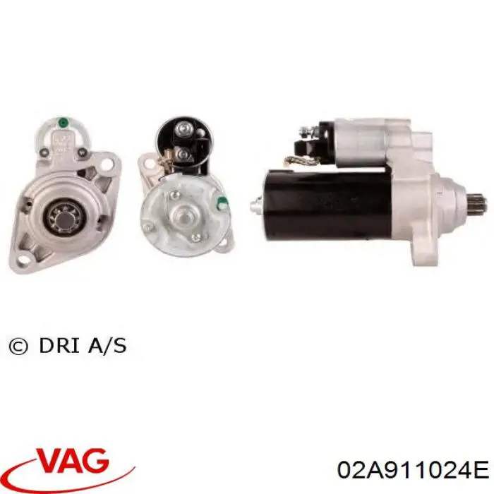 02A911024E VAG motor de arranque