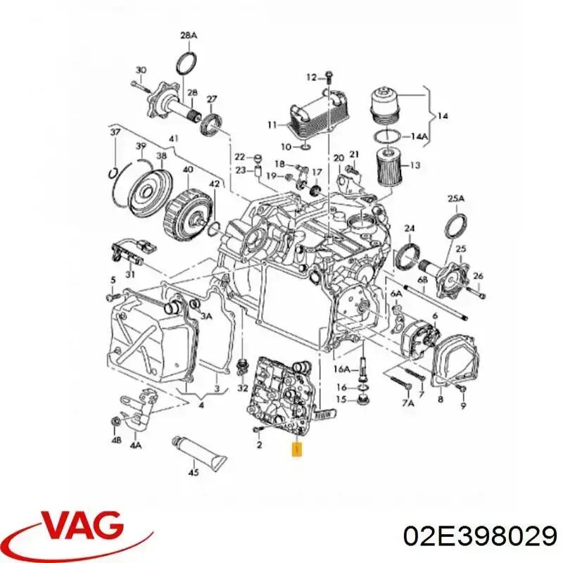  Convertidor de caja automática para Volkswagen Touran 2 