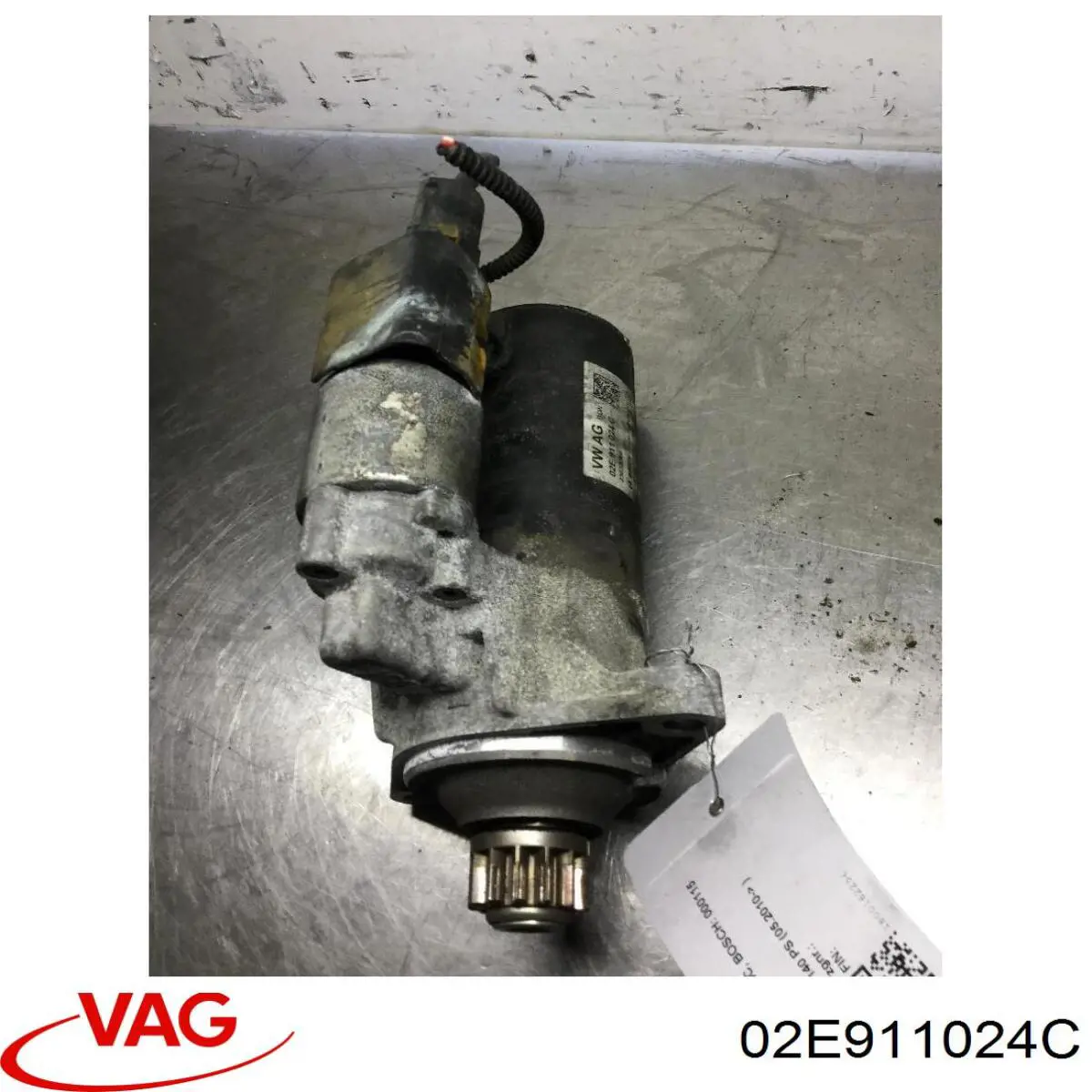 02E911024C VAG motor de arranque