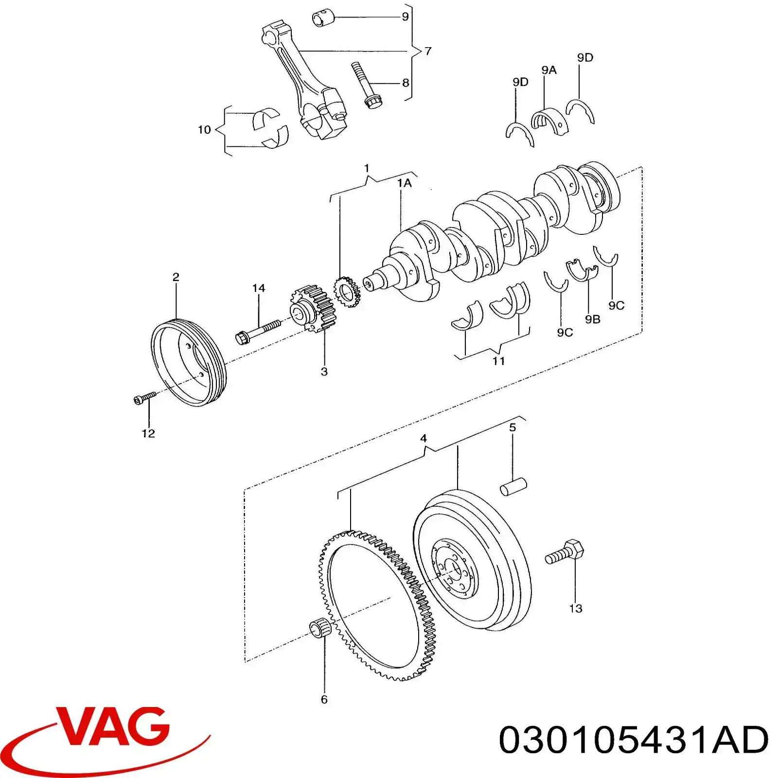  Buje de biela para Seat Ibiza 2 