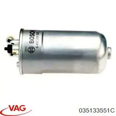 035133551C VAG inyector de combustible