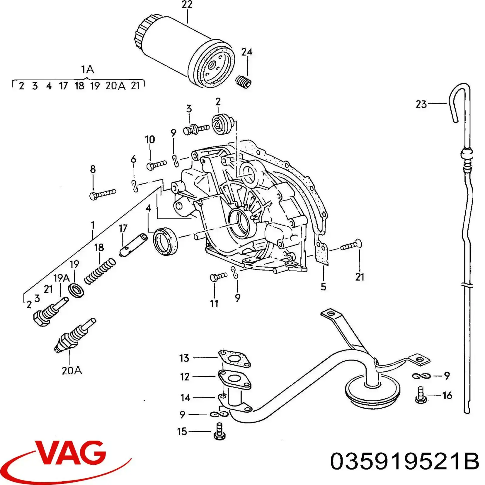  Sensor, temperatura del aceite para Audi 200 44, 44Q