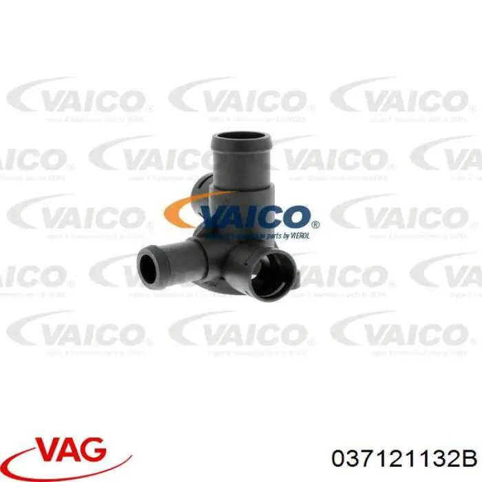 037121132B VAG brida del sistema de refrigeración (triple)