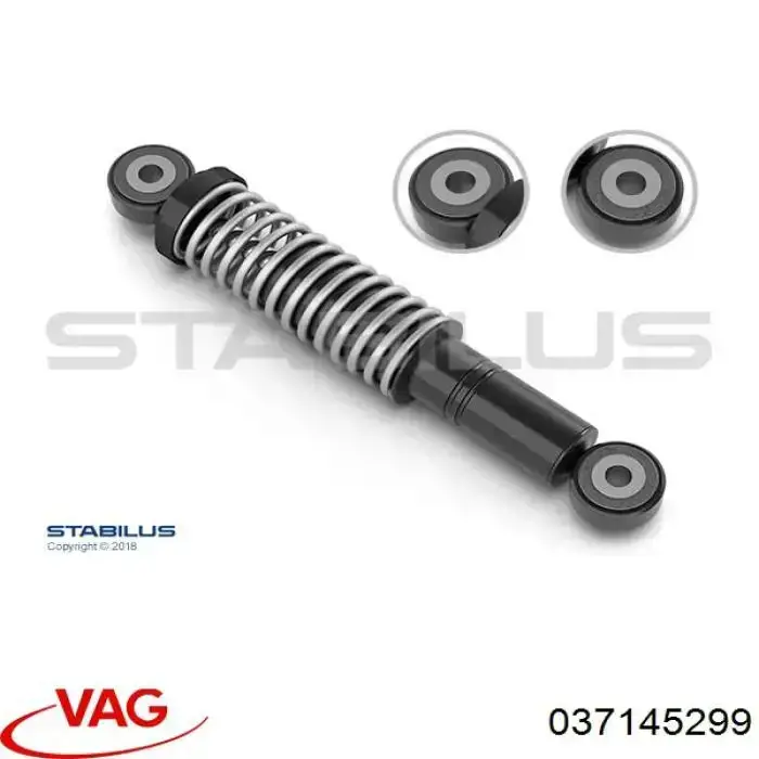  Tensor De Correa De El Amortiguador para Volkswagen Passat B3, B4, 3A5, 351