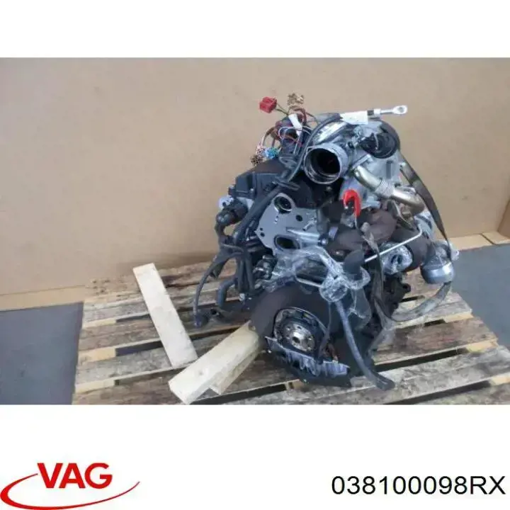 038100098RX VAG motor completo