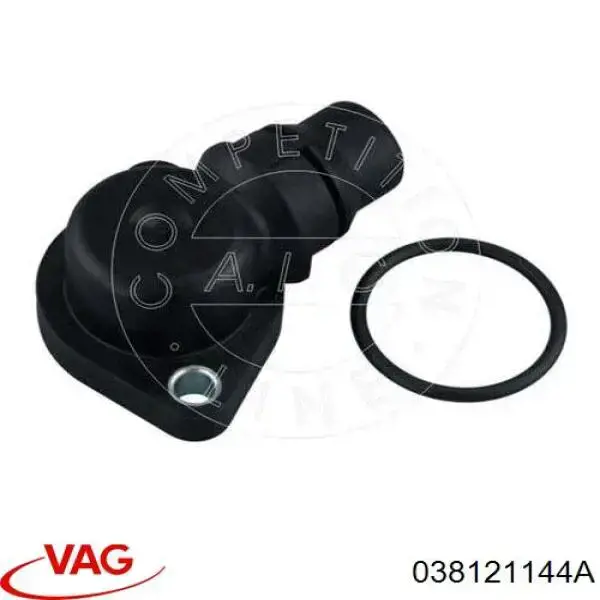 038121144A VAG brida del sistema de refrigeración (triple)