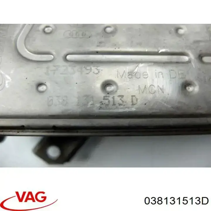 038131513D VAG enfriador egr de recirculación de gases de escape