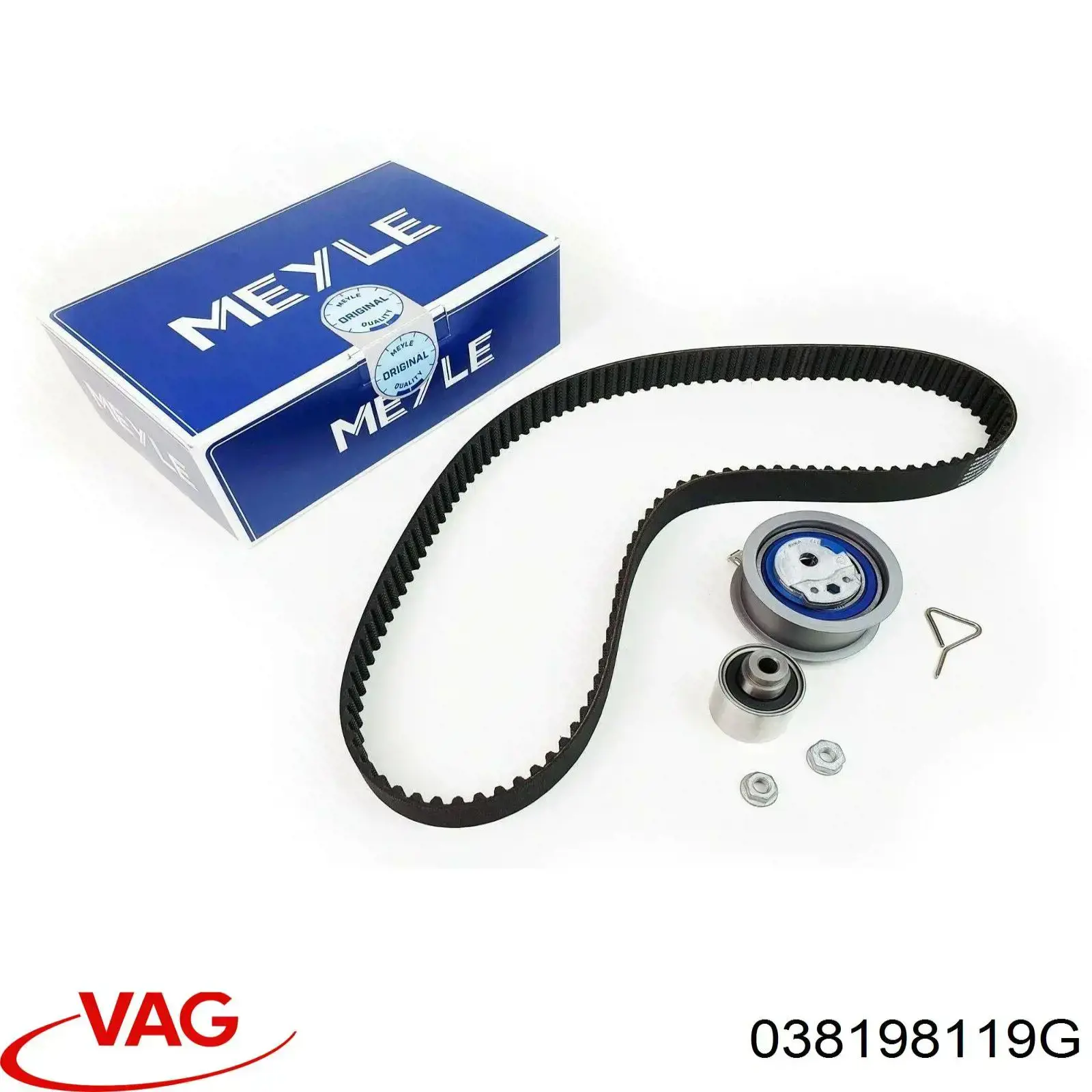 038198119G VAG kit correa de distribución