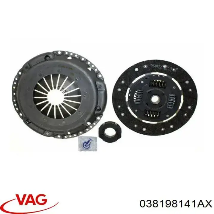 038198141AX VAG kit de embrague (3 partes)