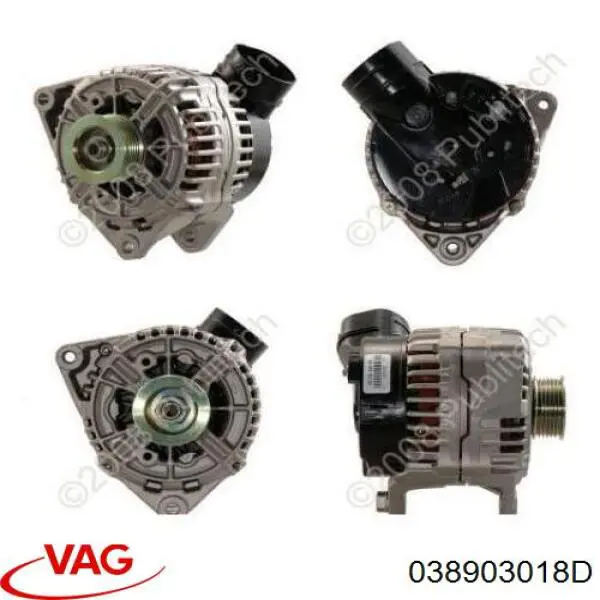 038903018GV VAG alternador