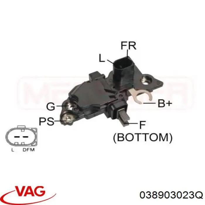 038903023Q VAG alternador