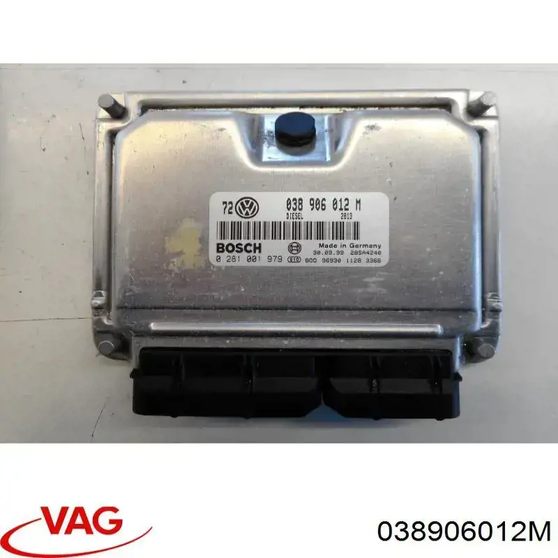 038906012GK VAG centralina del motor / modulo de control del motor (ecu)