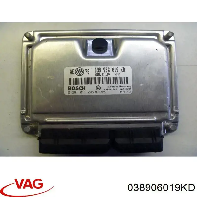 038906019KD VAG centralina del motor / modulo de control del motor (ecu)