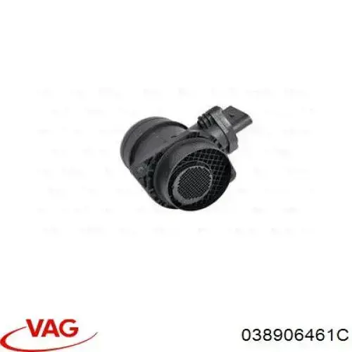 038906461C VAG sensor de flujo de aire/medidor de flujo (flujo de aire masibo)