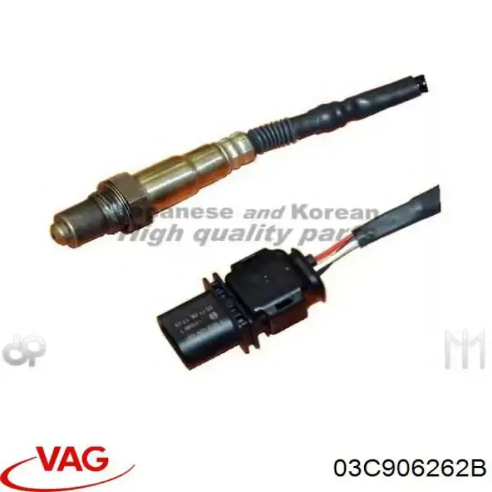 03C906262B VAG sonda lambda sensor de oxigeno para catalizador