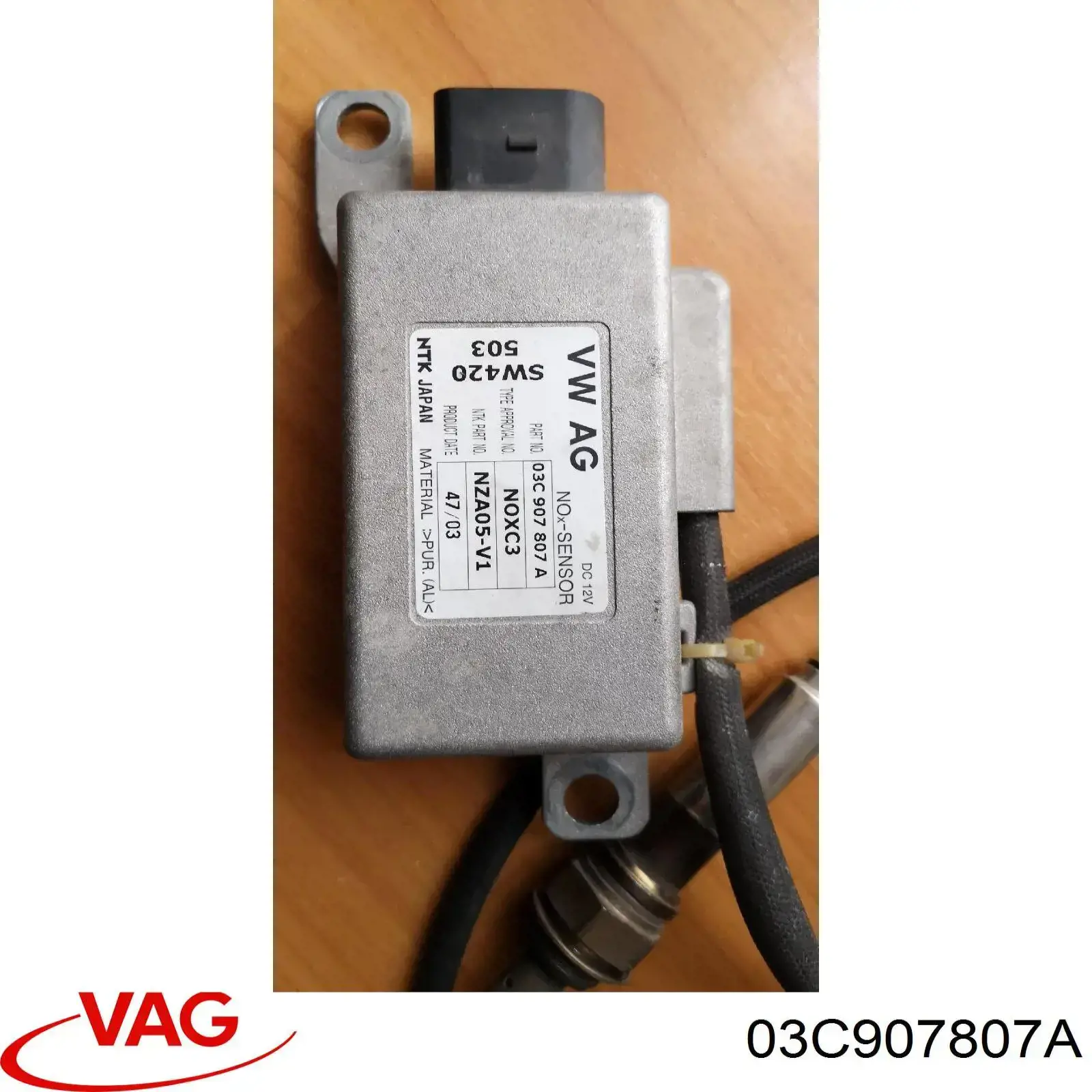  Sensor de óxido de nitrógeno NOX para Volkswagen Golf 5M1