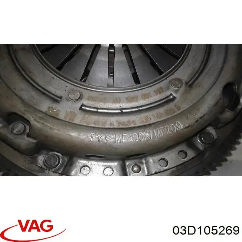 03D105269 VAG volante motor