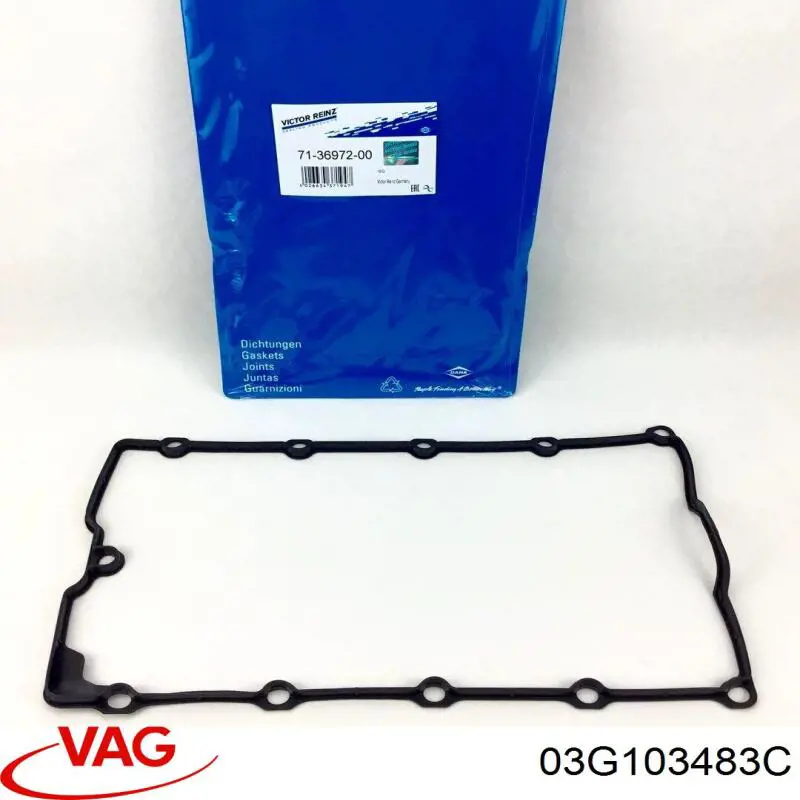 03G103483C VAG junta de la tapa de válvulas del motor