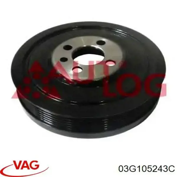 03G105243C VAG polea, cigüeñal