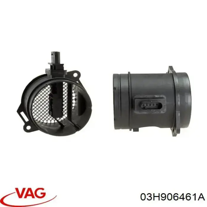 03H906461A VAG sensor de flujo de aire/medidor de flujo (flujo de aire masibo)