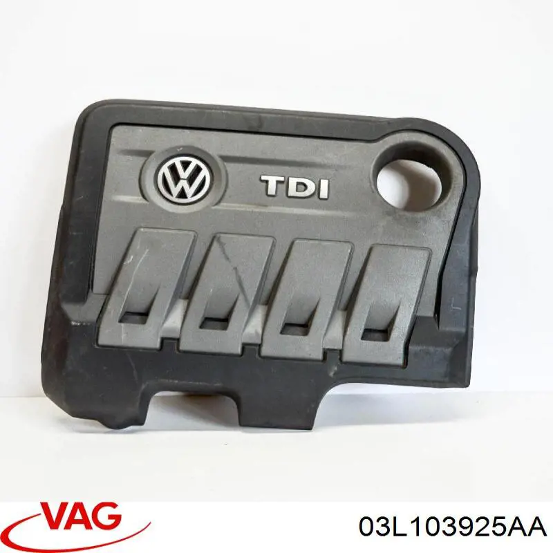 03L103925BK VAG cubierta de motor decorativa