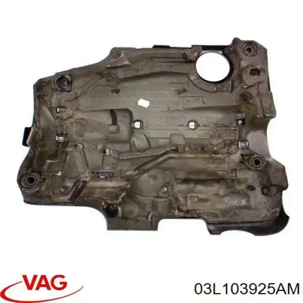 03L103925AM VAG cubierta de motor decorativa