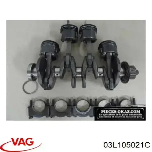 03L105021C VAG cigüeñal