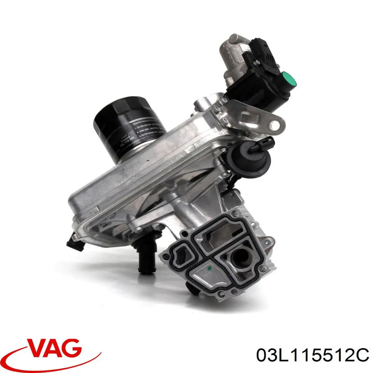 03L115512C VAG enfriador egr de recirculación de gases de escape