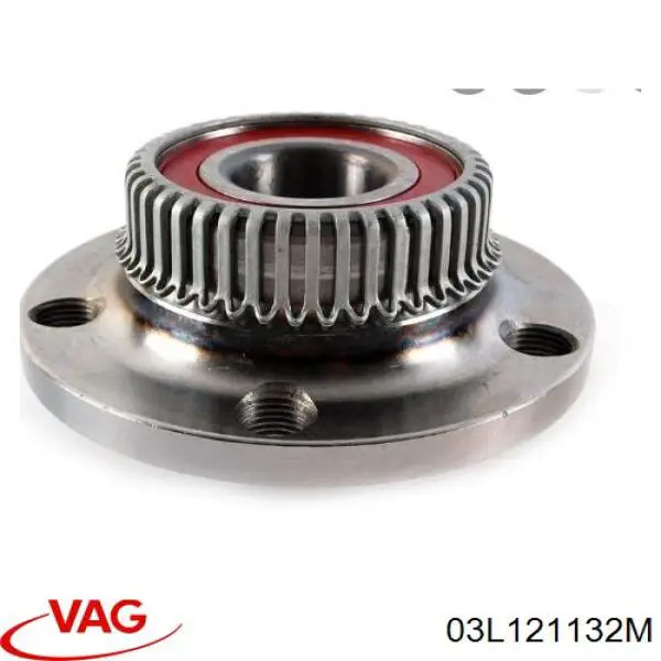 03L121131M VAG brida del sistema de refrigeración (triple)