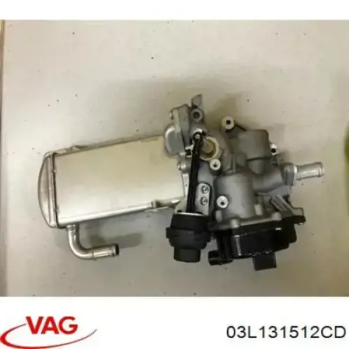 03L131512CD VAG enfriador egr de recirculación de gases de escape