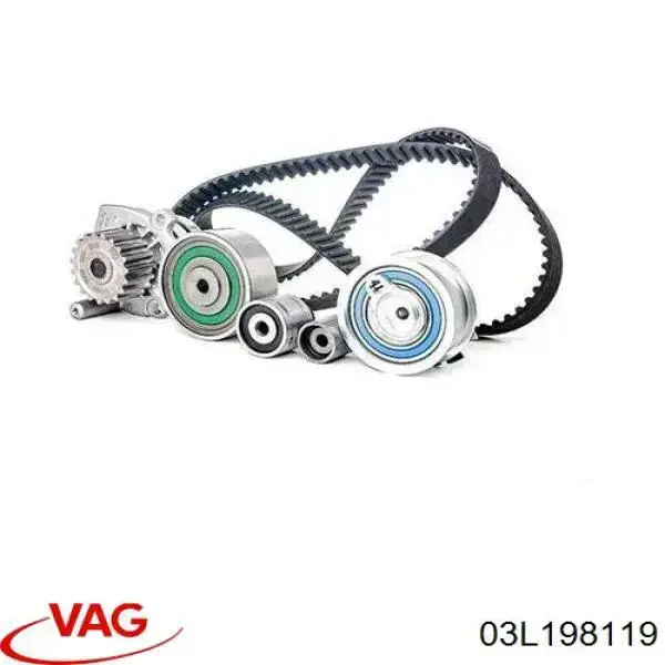 03L198119 VAG kit correa de distribución