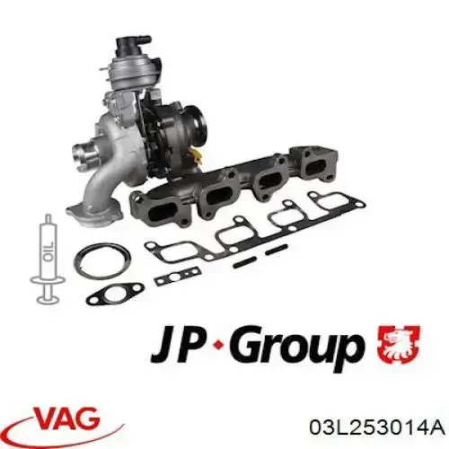  Turbocompresor para Volkswagen AMAROK 2H