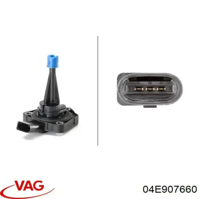 04E907660 VAG sensor de nivel de aceite del motor