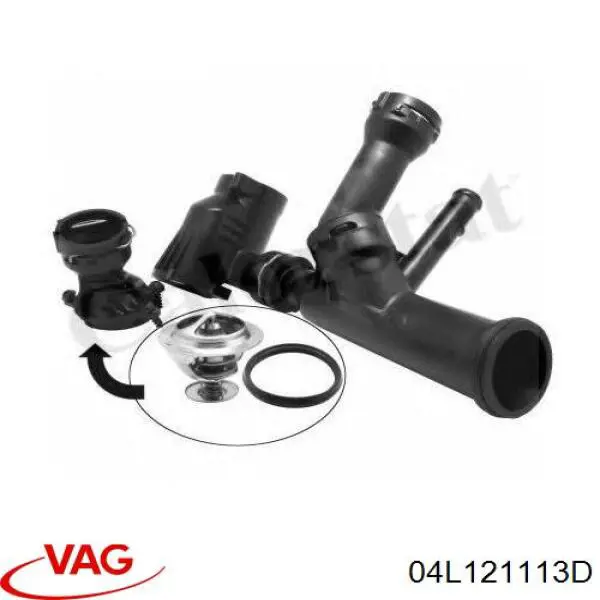 04L121113D VAG termostato, refrigerante