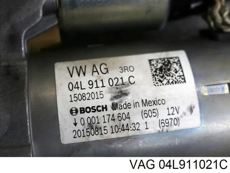 04L911021C VAG motor de arranque