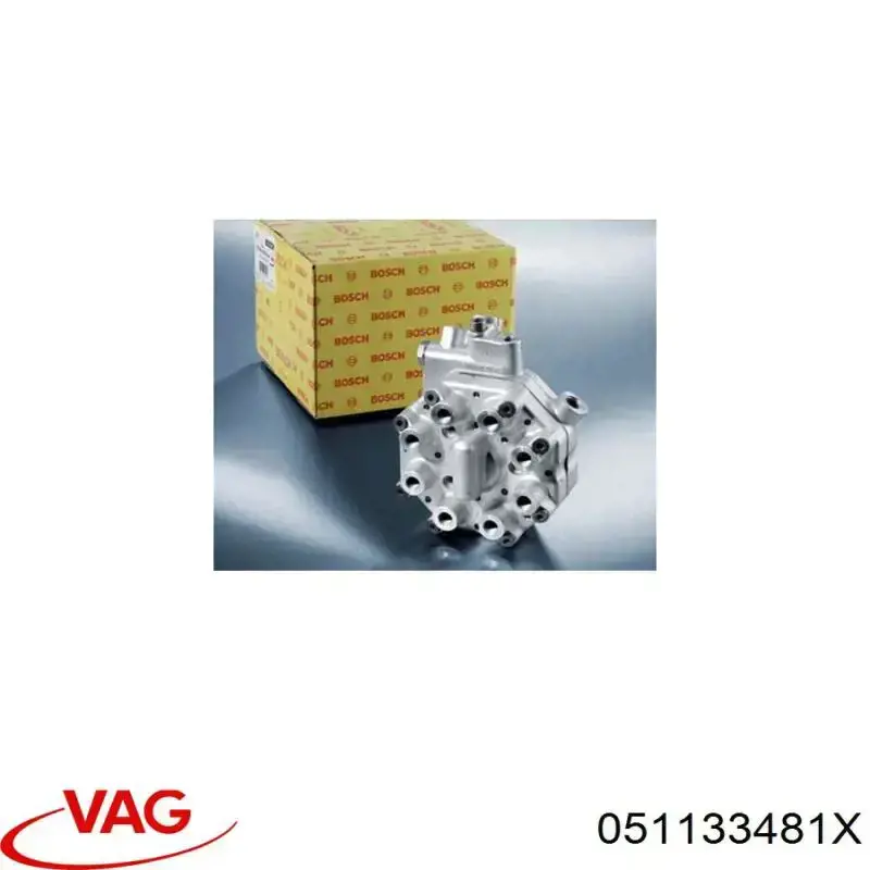 051133481V VAG inyector de combustible